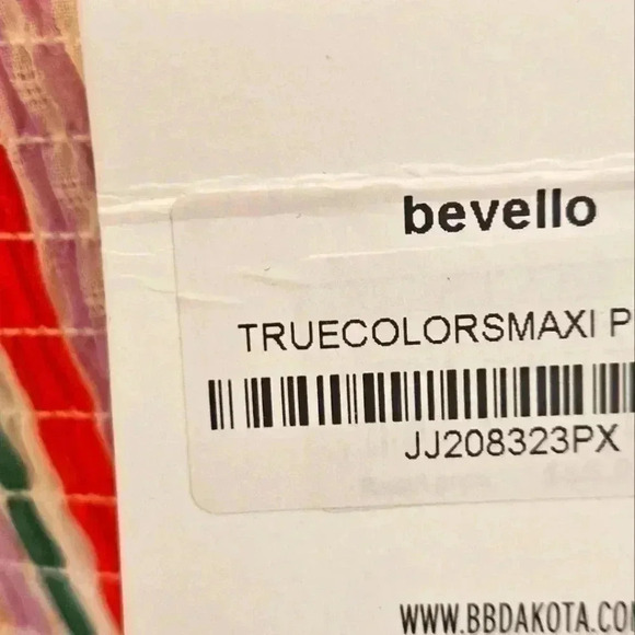 NEW! Jack by BB Dakota/Multi-color Tiered Maxi Dress/ Size XS - Picture 14 of 14